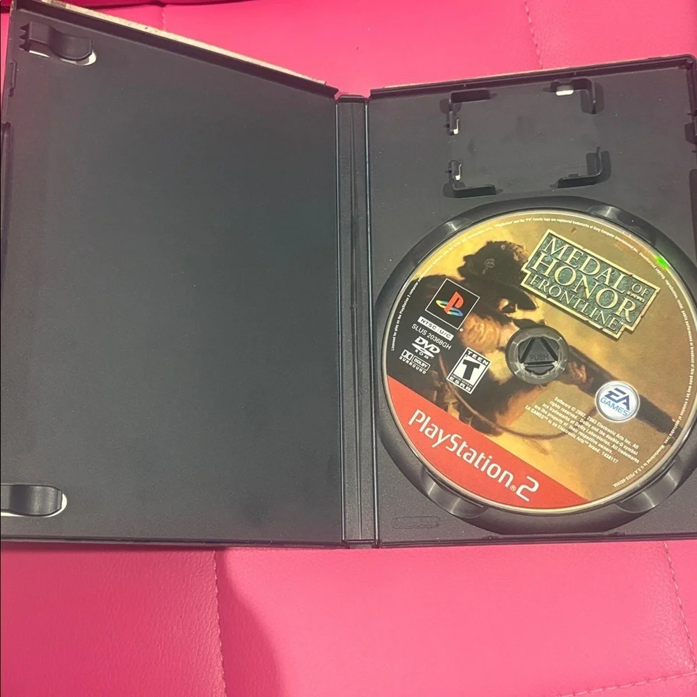 Medal of Honor Frontline PlayStation 2 PS2 Tested
